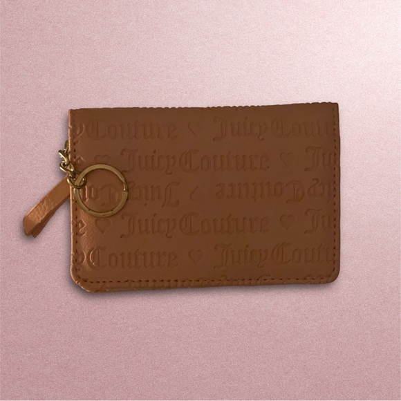 ‼️SOLD‼️🌼Juicy Couture Hearts & Soul Forget Me Not Wallet, Pink - Picture 2 of 4